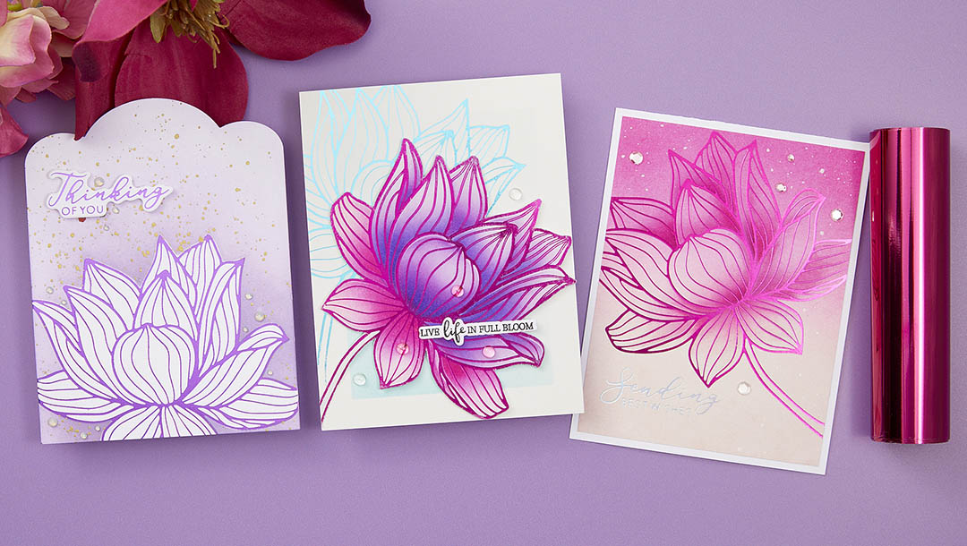 May 2024 Glimmer Hot Foil Kit of the Month Preview & Tutorials – Tropical Bloom