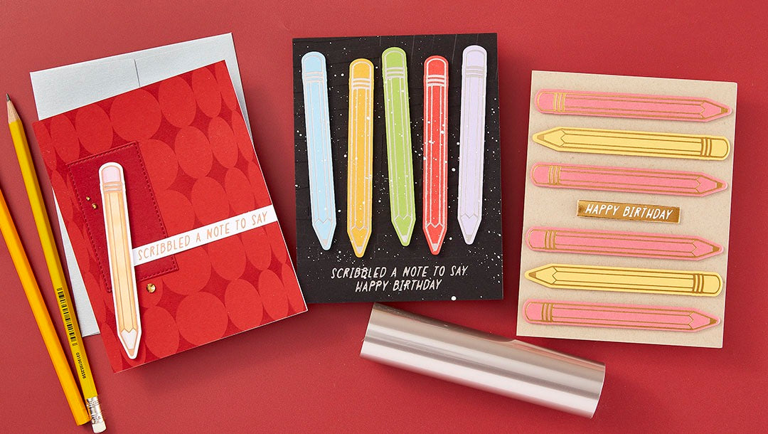 May 2025 Glimmer Hot Foil Kit of the Month Preview & Tutorials – Scribbled A Note