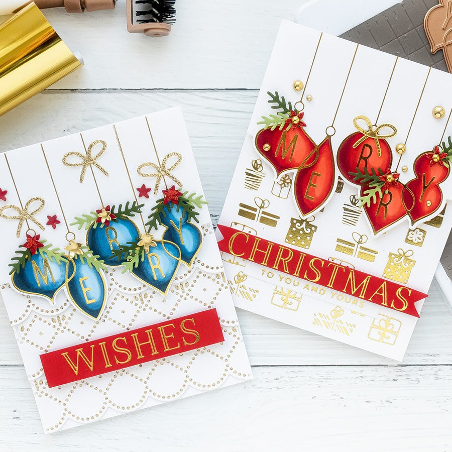 November 2020 Glimmer Hot Foil Kit of the Month is Here – Merry Christmas Wishes