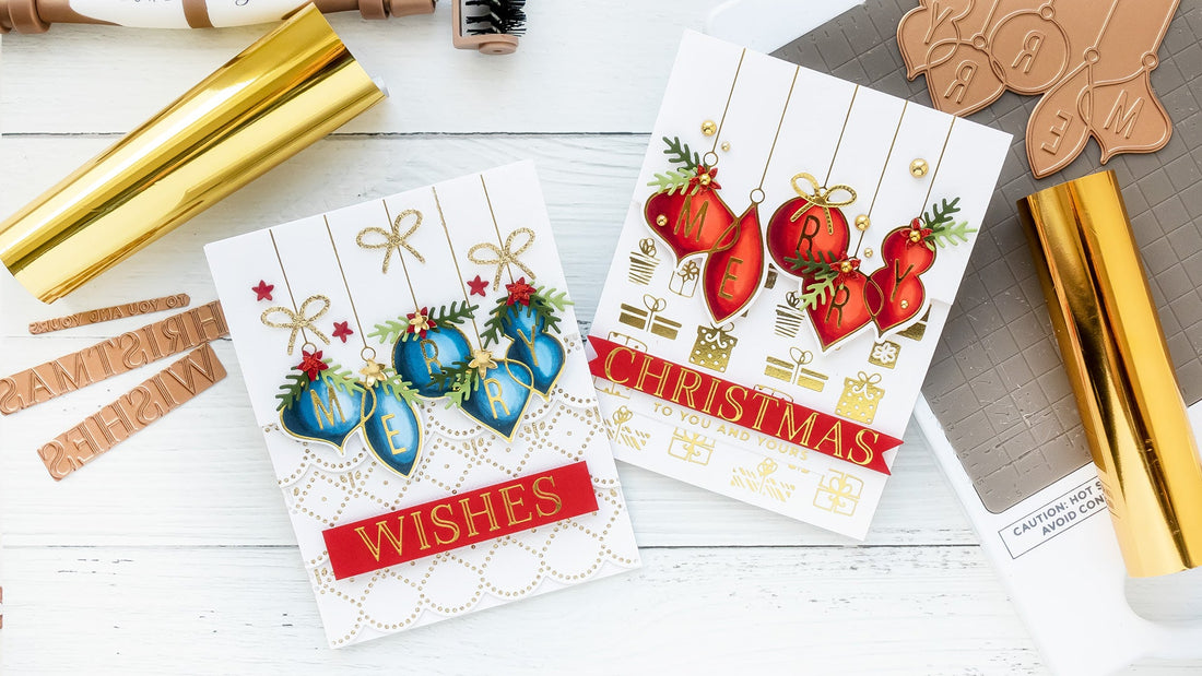 November 2020 Glimmer Hot Foil Kit of the Month is Here – Merry Christmas Wishes