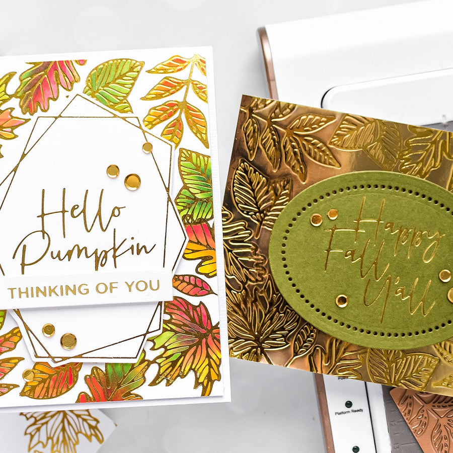 October 2020 Glimmer Hot Foil Kit of the Month is Here – Crimson Fall