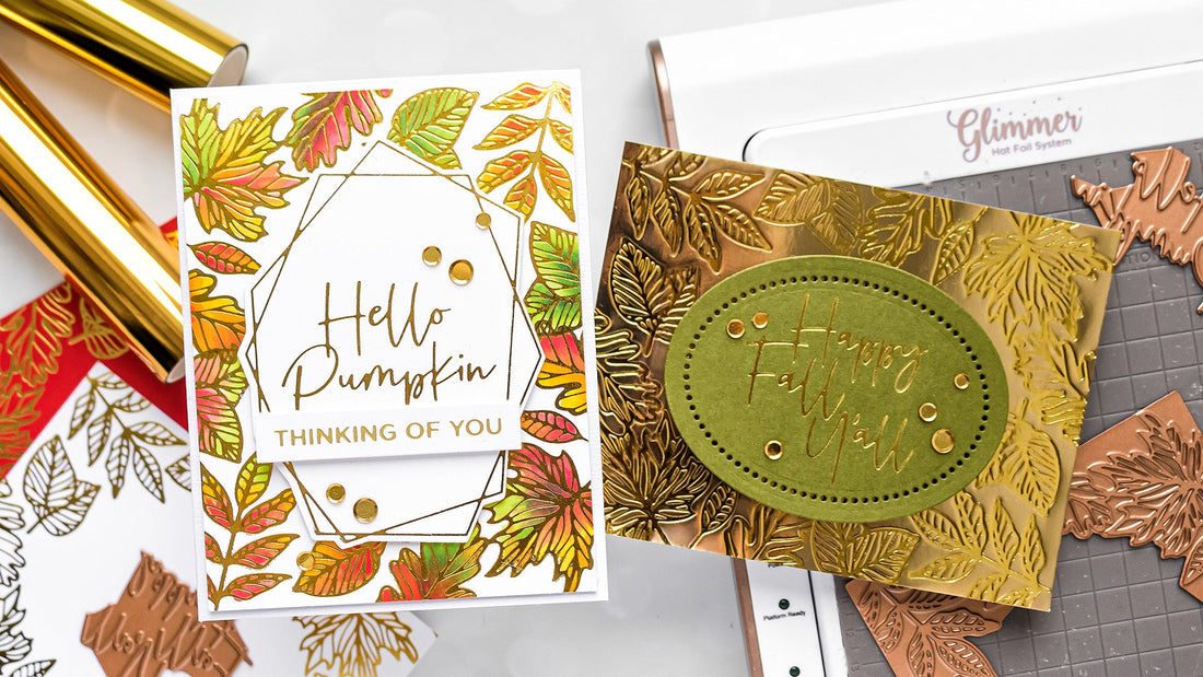 October 2020 Glimmer Hot Foil Kit of the Month is Here – Crimson Fall