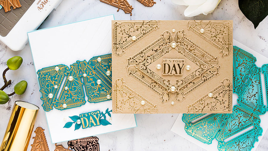 September 2019 Glimmer Hot Foil Kit of the Month is Here – Brilliant Corners & More