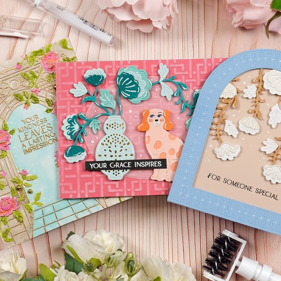 Elegant Card Ideas with the Spellbinders Regal Reflections Collection