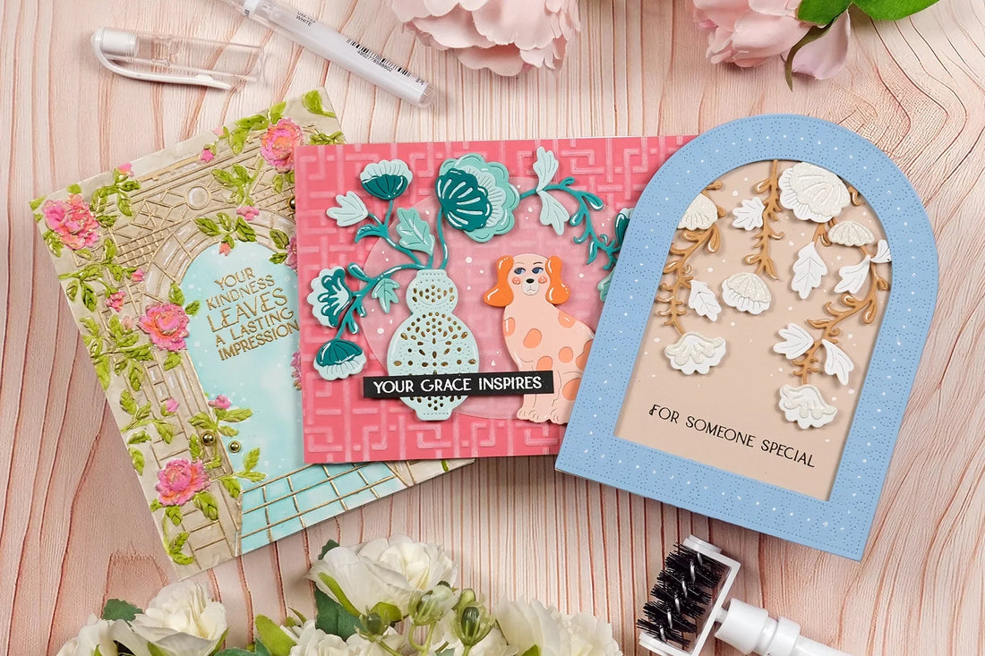 Elegant Card Ideas with the Spellbinders Regal Reflections Collection