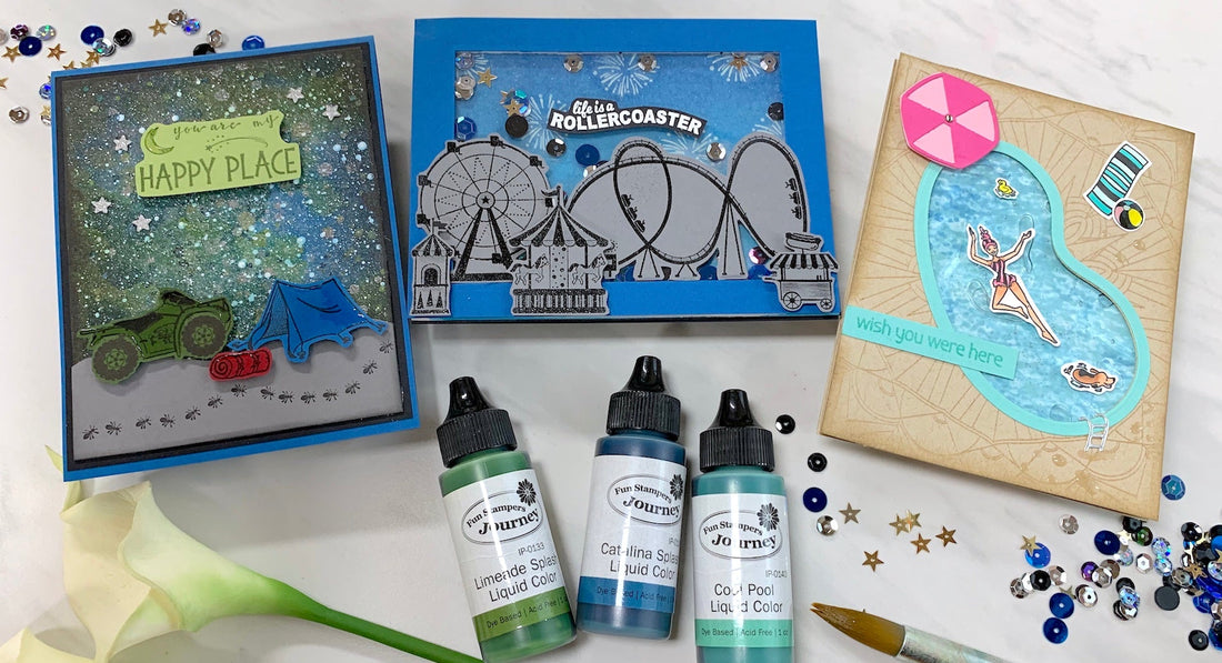 The Happy Place Project Kit | Cardmaking Inspiration with ﻿Carrie Rhoades | Video