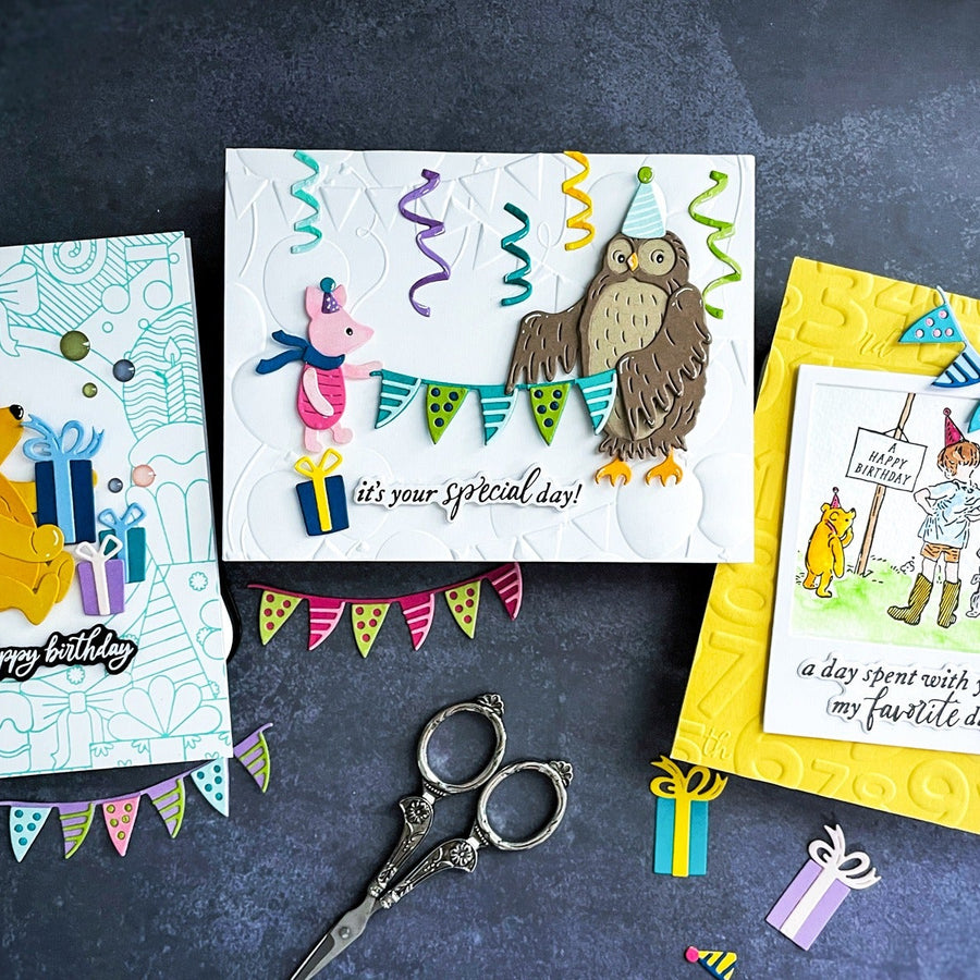 Say Cheese Classic Pooh Birthday Collection Cards