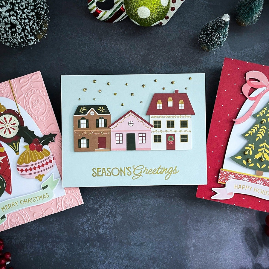 Merry Moments Limited Edition Holiday Card Kit Cards