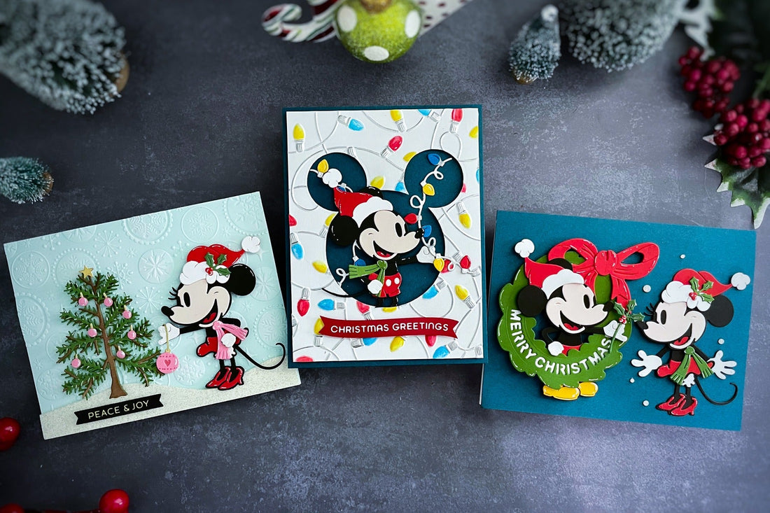 A Holly Jolly Christmas with the Say Cheese Classic Mouse Christmas Collection