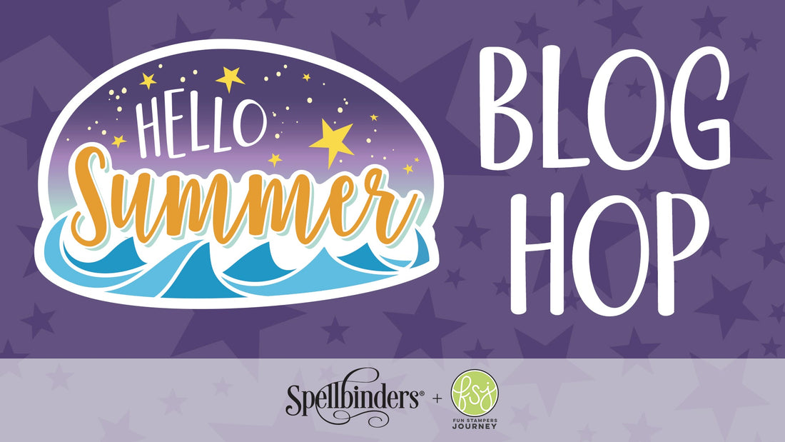 Fun Stampers Journey Hello Summer. Blog Hop + Giveaway