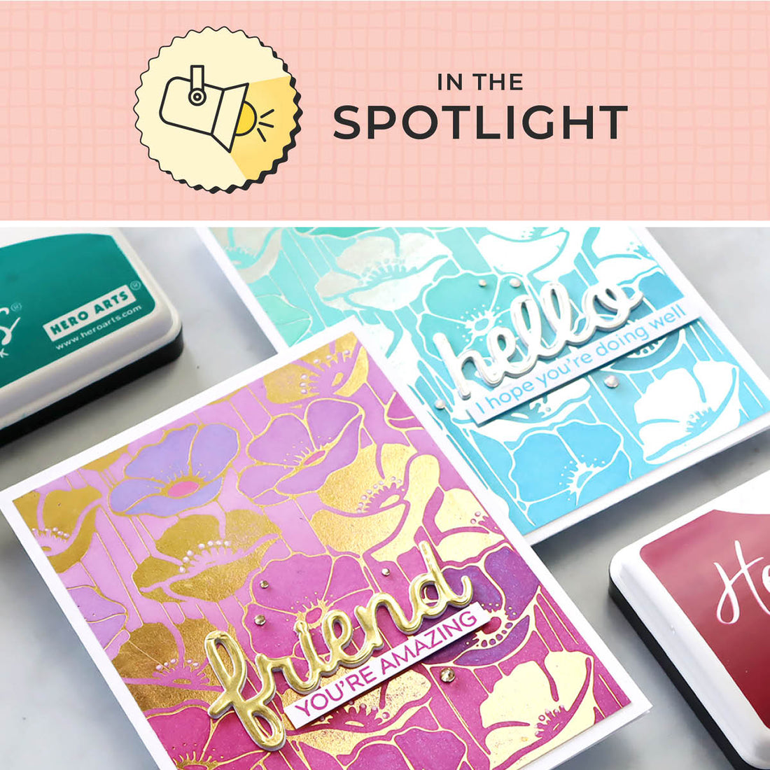 In The Spotlight: Poppy Field Hot Foil Plate