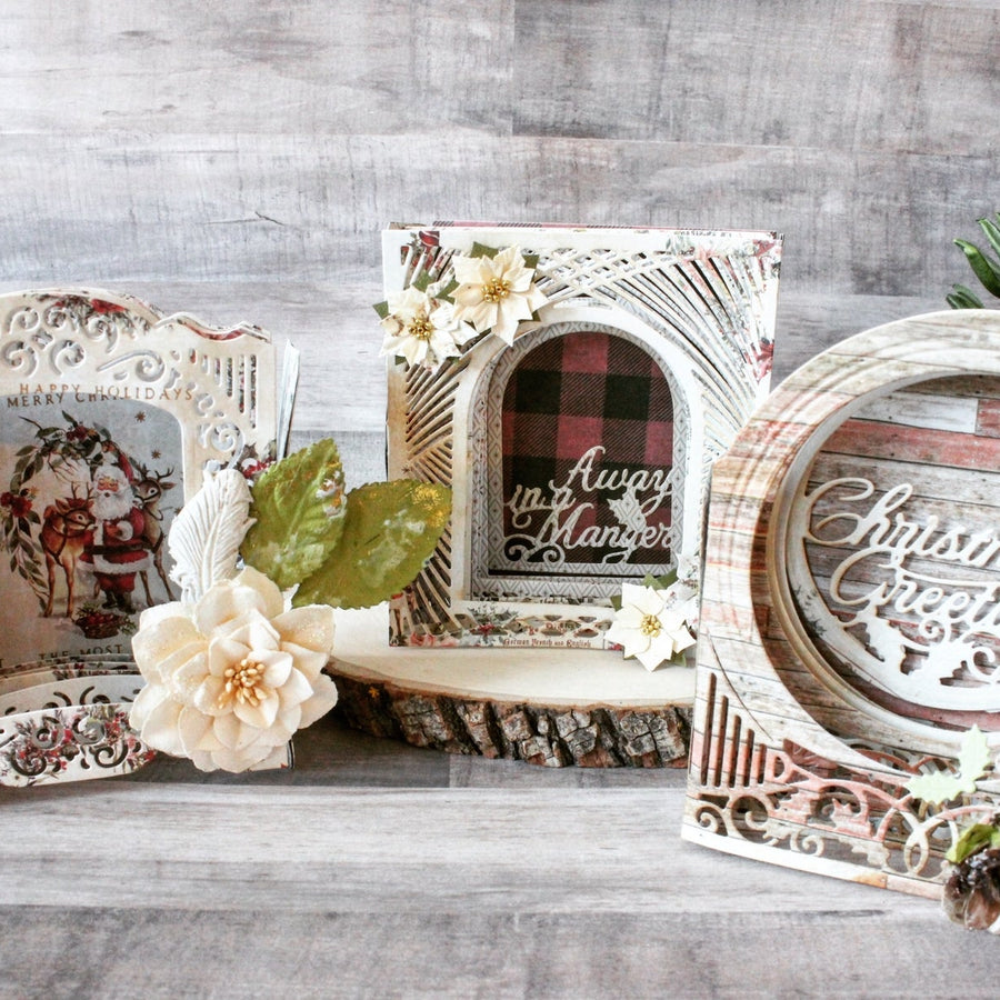 3D Holiday Vignettes Inspiration | Christmas Decor by Mallika Kejriwal