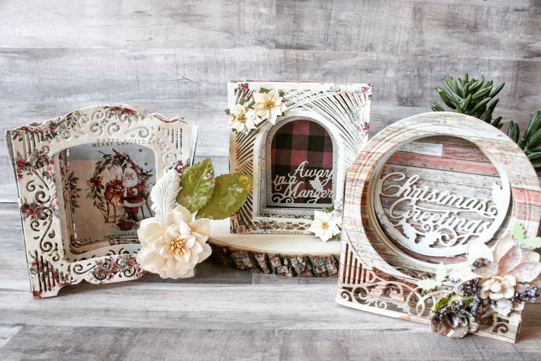 3D Holiday Vignettes Inspiration | Christmas Decor by Mallika Kejriwal