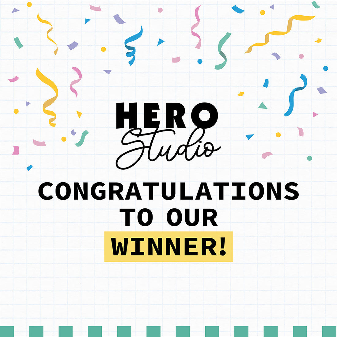 August 2025 Hero Studio Blog Hop Winner
