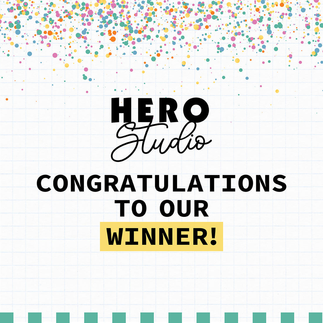 September 2025 Hero Studio Blog Hop Winner