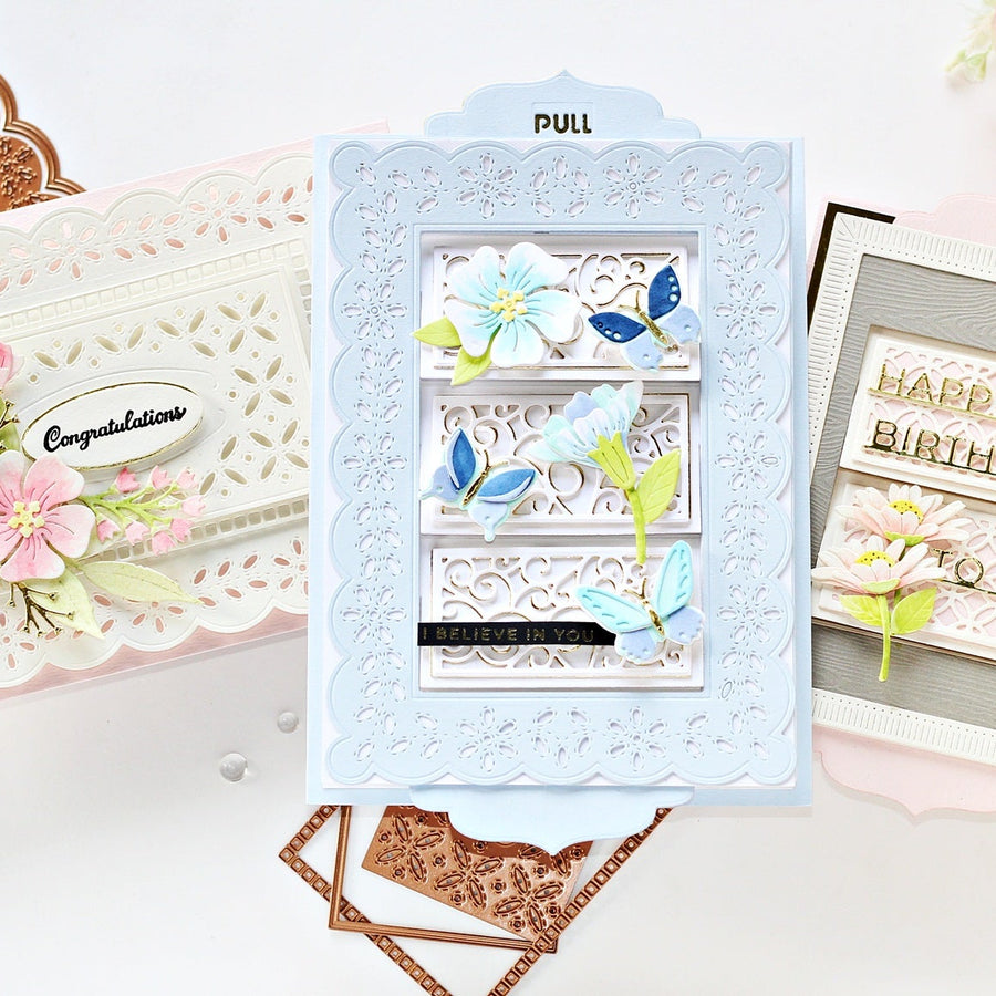 Spellbinders Garden Shutters Collection with Hussena Calcuttawala
