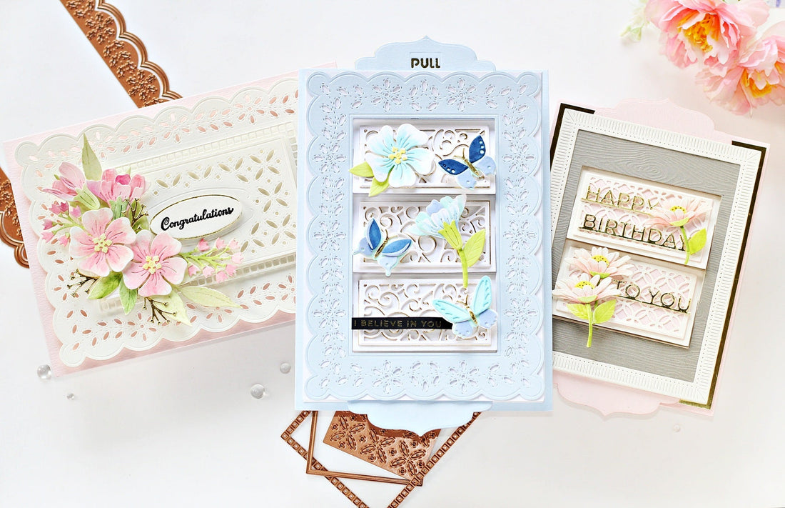 Spellbinders Garden Shutters Collection with Hussena Calcuttawala