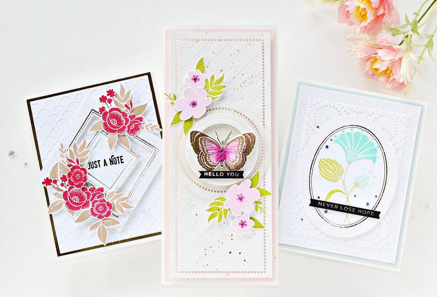 Handmade Cards with the Cardmaker II Collection with Hussena