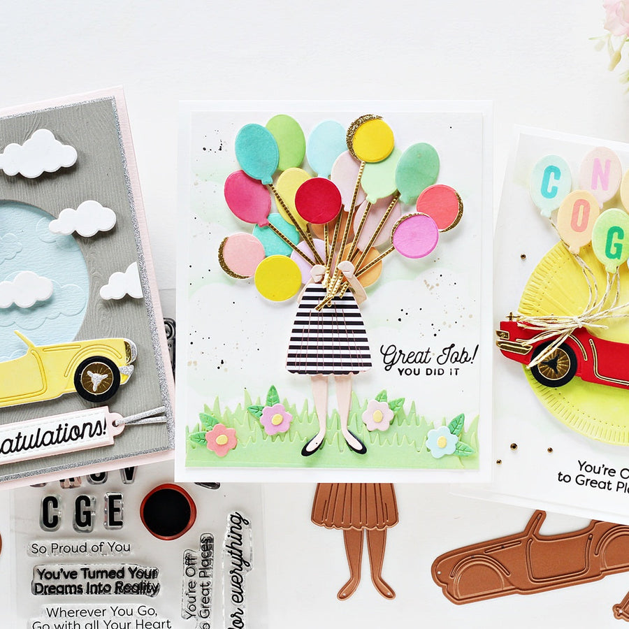 Open Road Collection: Handmade Card Ideas with Hussena Calcuttawala
