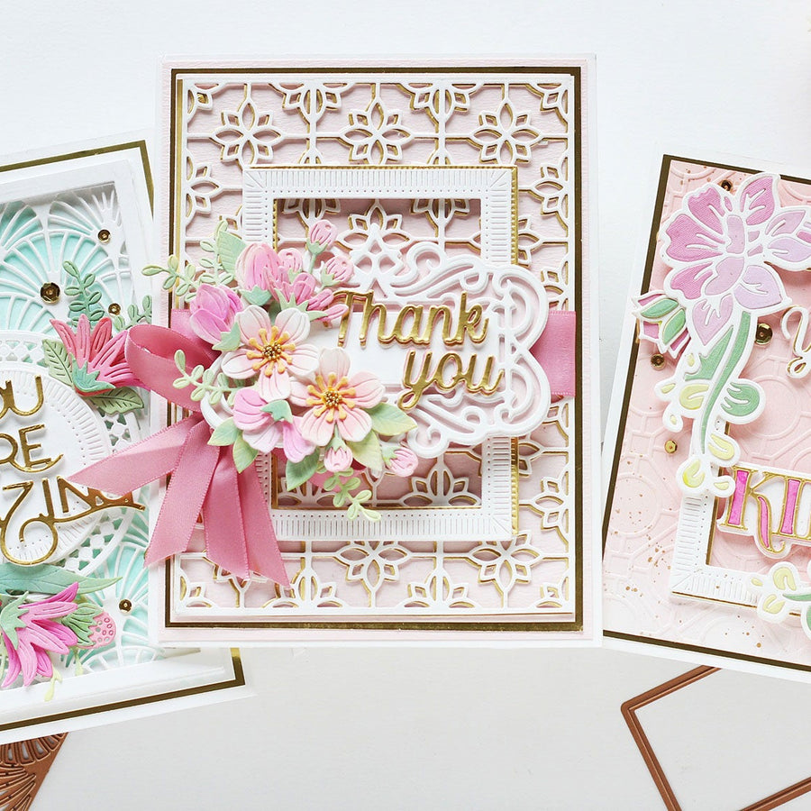 Delicate & Feminine Handmade Cards with Hussena Calcuttawala