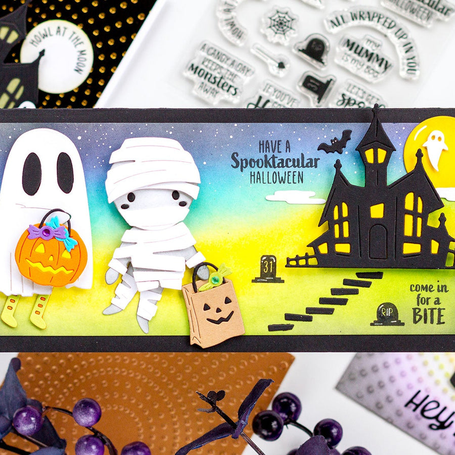 Boo Dance Party Halloween Cards with Ilda Dias