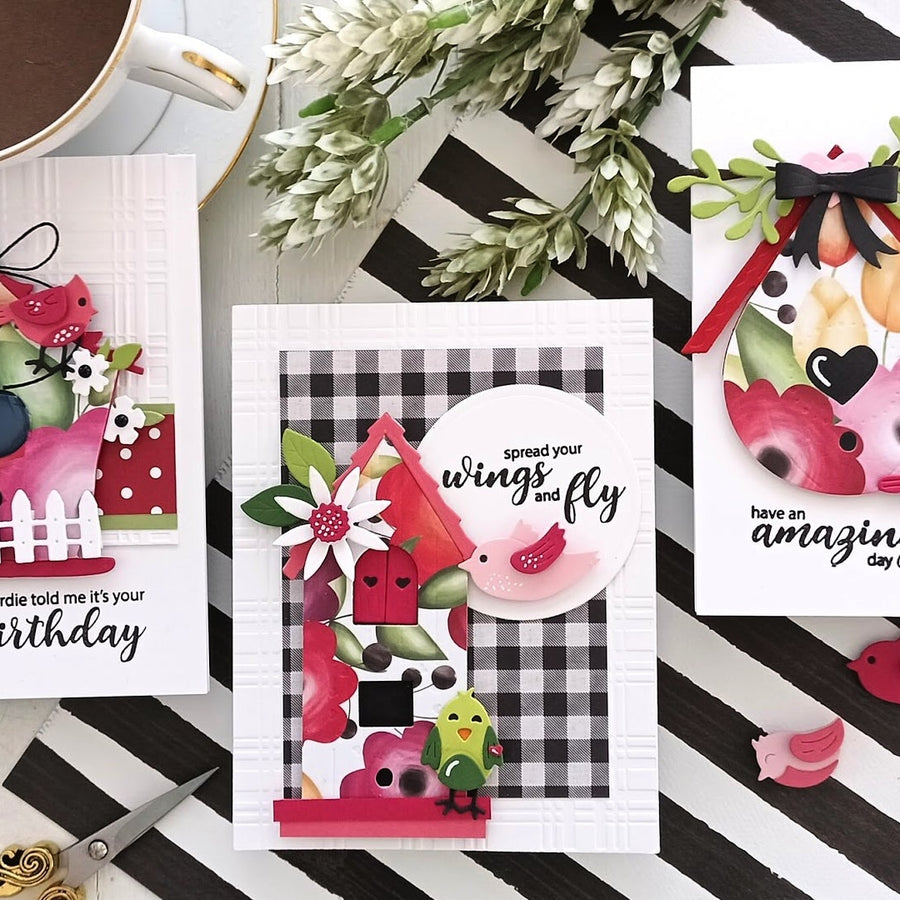 Everyday Cards with the Birdhouses Through the Seasons Collection with Tina Smith