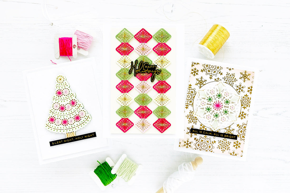 Merry Stitchmas Collection Inspiration with Caly Person