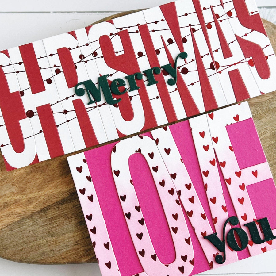 Hot Foiling the Be Bold Color Block Collection