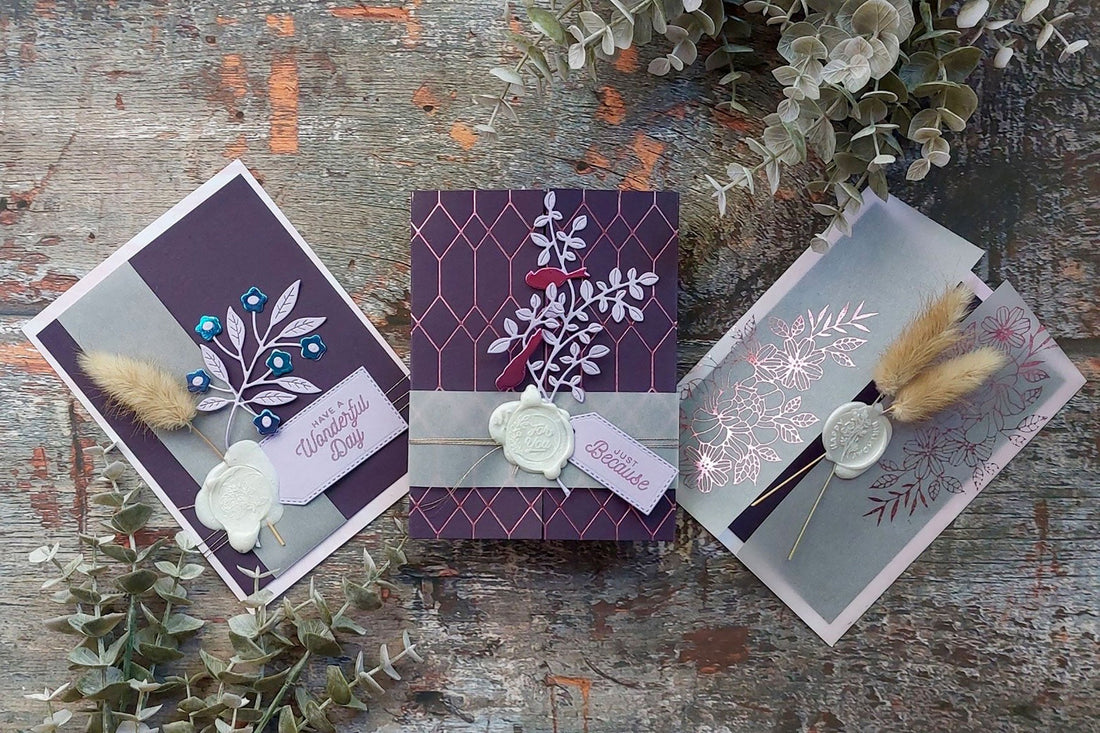 Wax Seals Handmade Cards with Jyoti