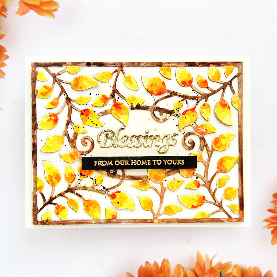 Thoughtful Expressions Inspiration | Watercolour Blessings Card with Erum