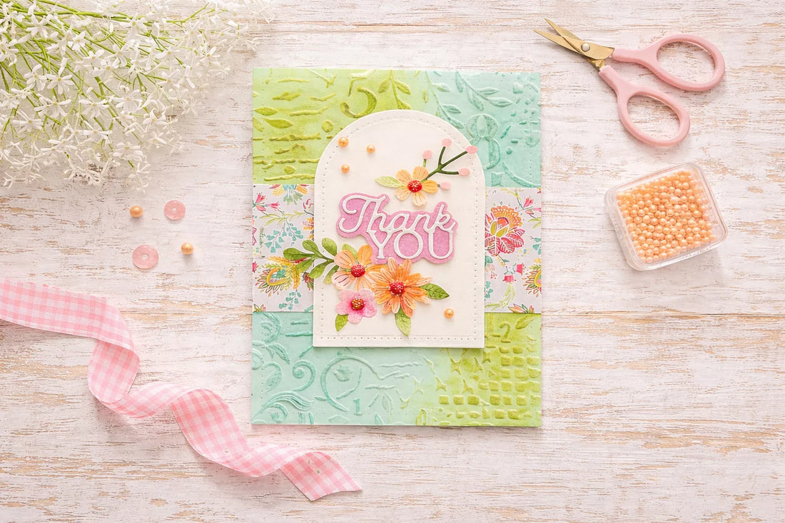 Quick and Easy Die Cut Sentiments by Melissa Phillips