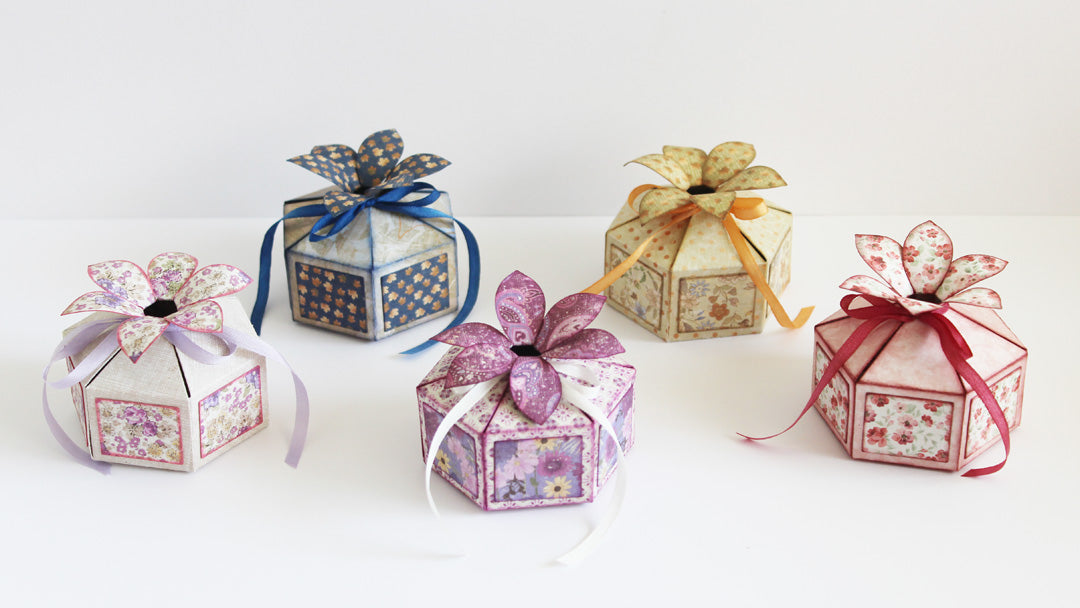 Special Occasion Flower Top Gift Boxes
