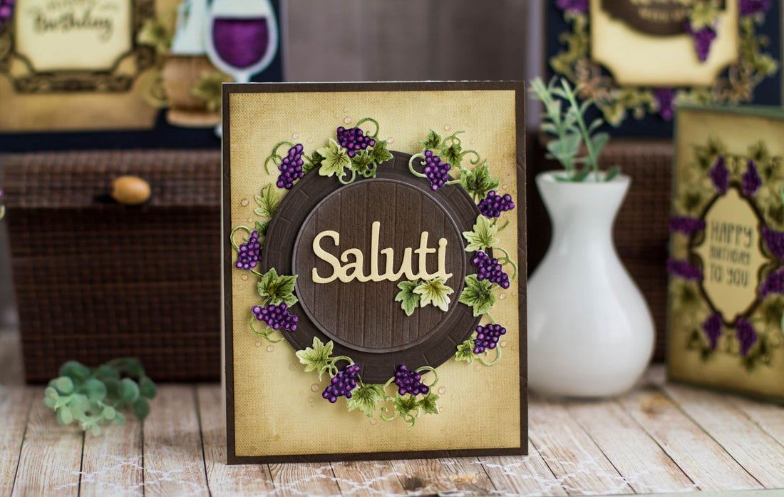 Cardmaking Inspiration | Saluti Card with Elena