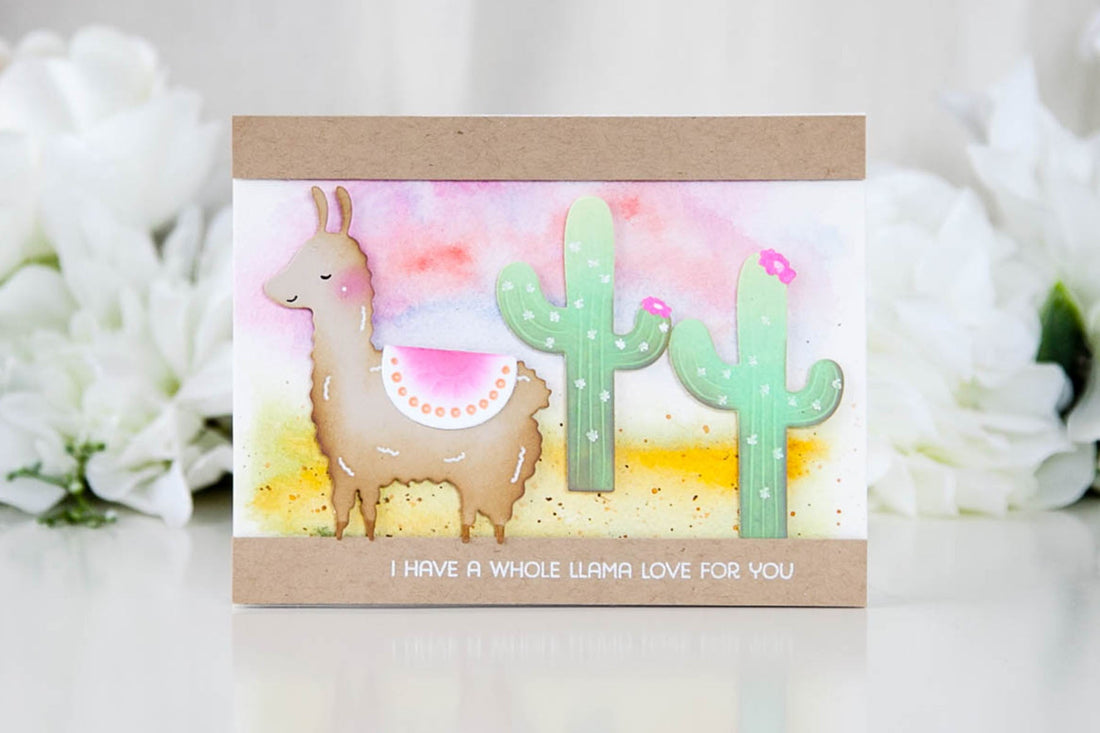 Exclusive Indie Collection Inspiration | Llama Love with Keeway
