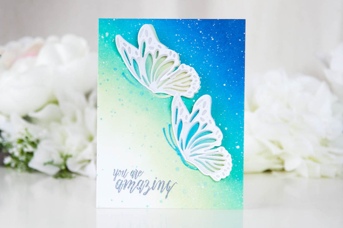 Exclusive Indie Collection Inspiration | Layered Monarch with Keeway