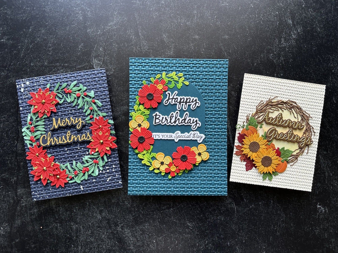 Texture & Foliage Collection Cards with Suzanne Hue