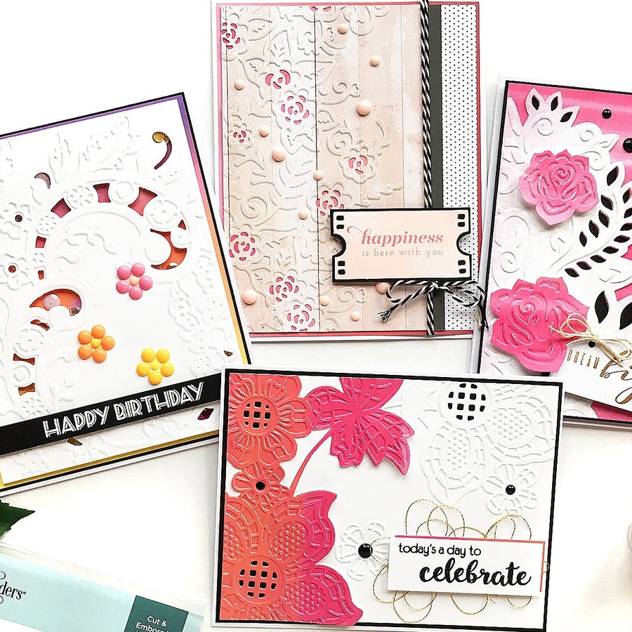 Cut & Emboss Folders Inspiration | Everyday Cards With Enza