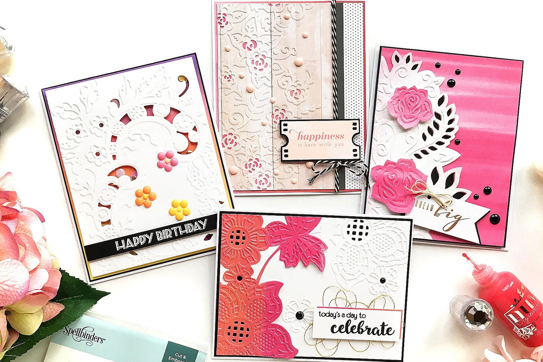 Cut & Emboss Folders Inspiration | Everyday Cards With Enza