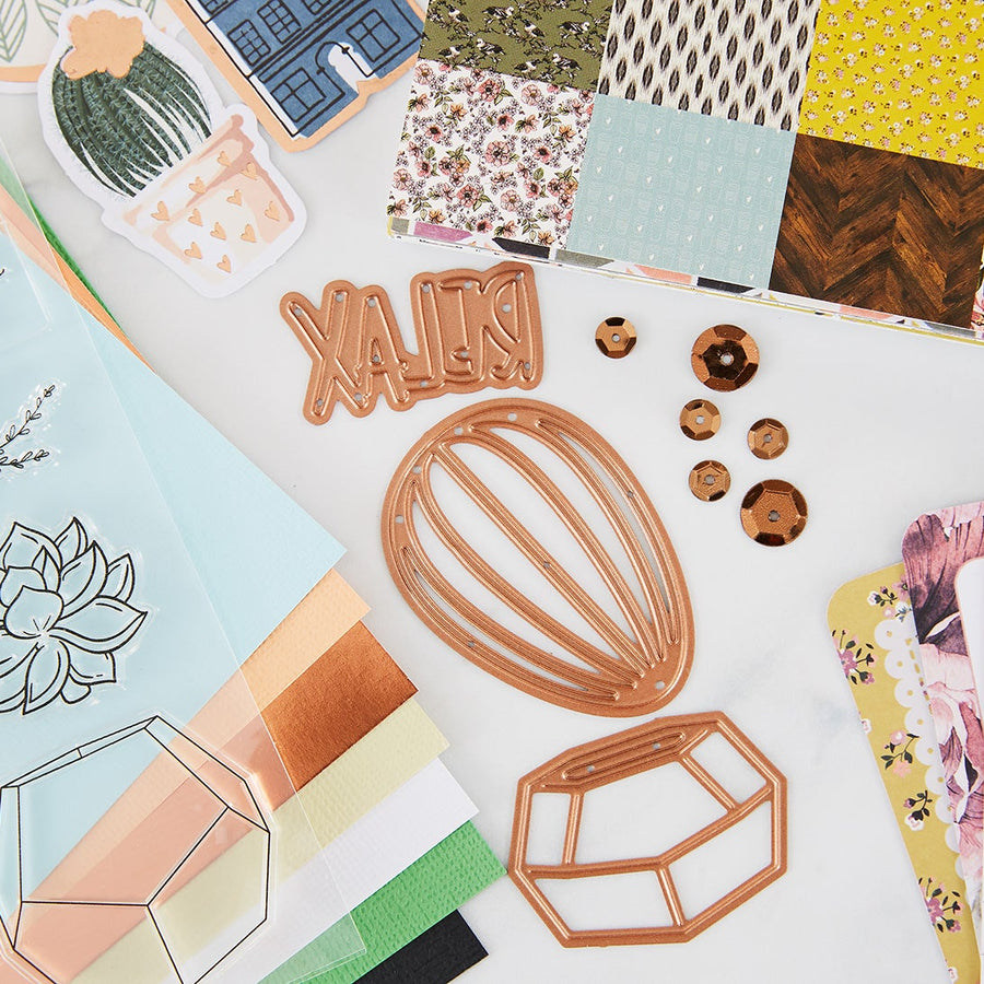 Coming Soon! March 2019 Clubs! Card Kit of the Month – Relax & Enjoy. Unboxing Video