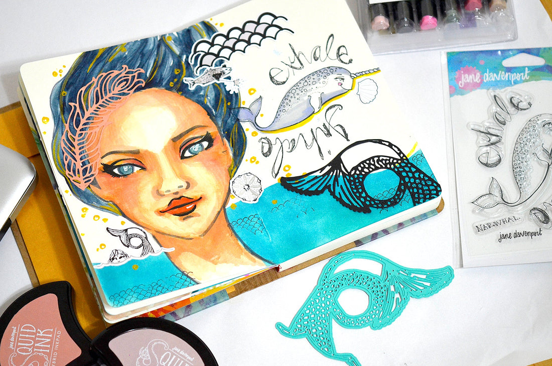 Jane Davenport Artomology | Mixed Media Inspiration with Mayline
