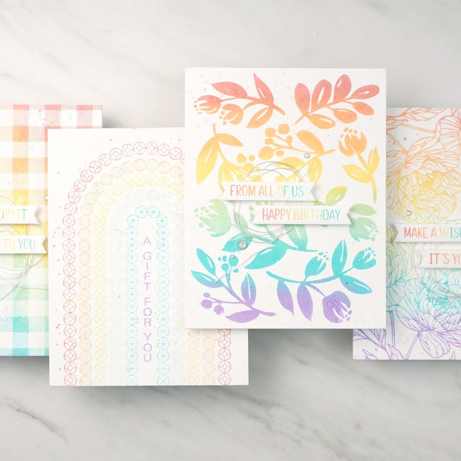 Ink and Impress: Crafting Dynamic Backgrounds with BetterPress Plates