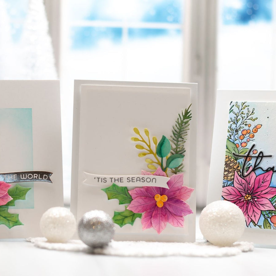 Watercoloring Die Cuts & Stamped Images with Karin Markers – Step-by-Step Tutorial