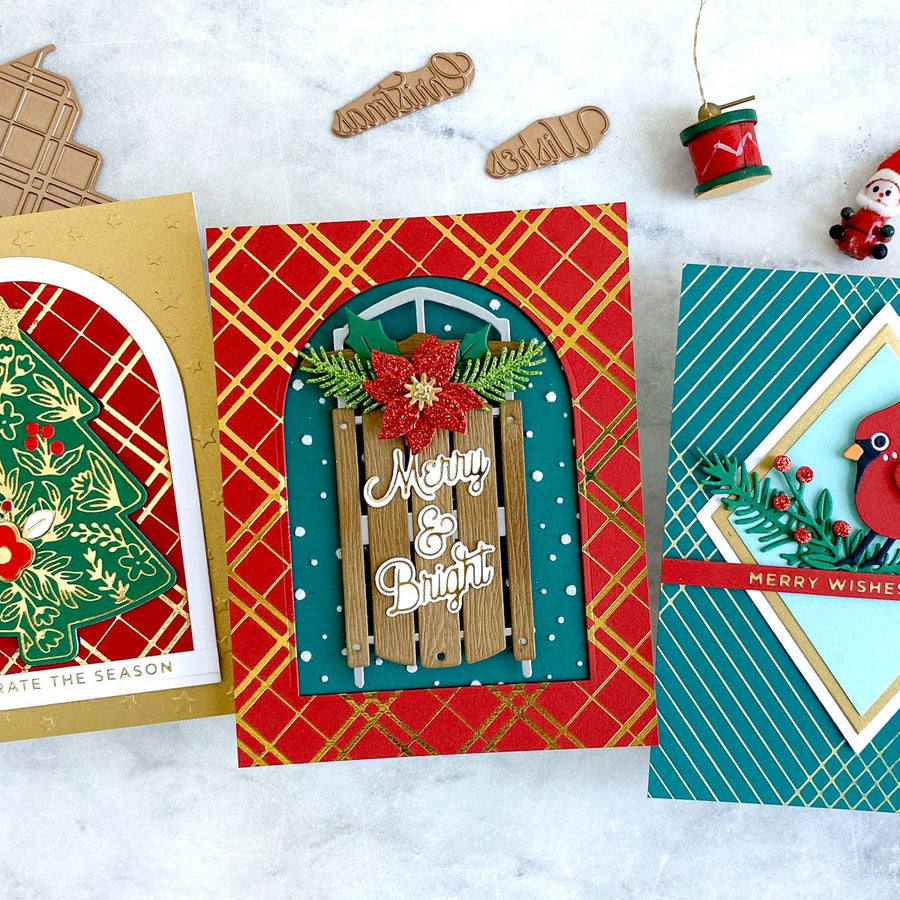 Shiny & Bright Holiday Greetings with Jean Manis
