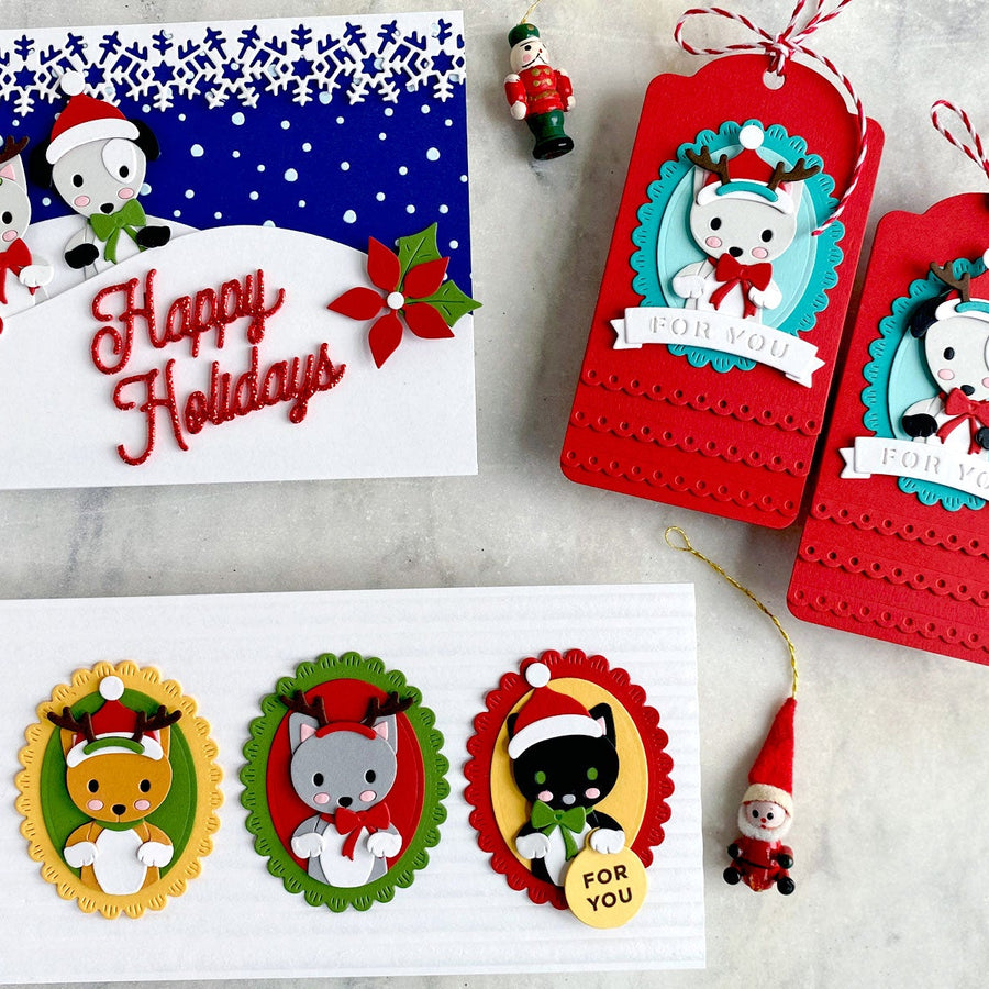 Holiday Cheer Enclosed - Special Pet Delivery 3 Ways