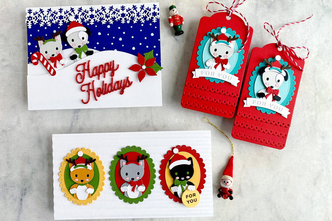 Holiday Cheer Enclosed - Special Pet Delivery 3 Ways