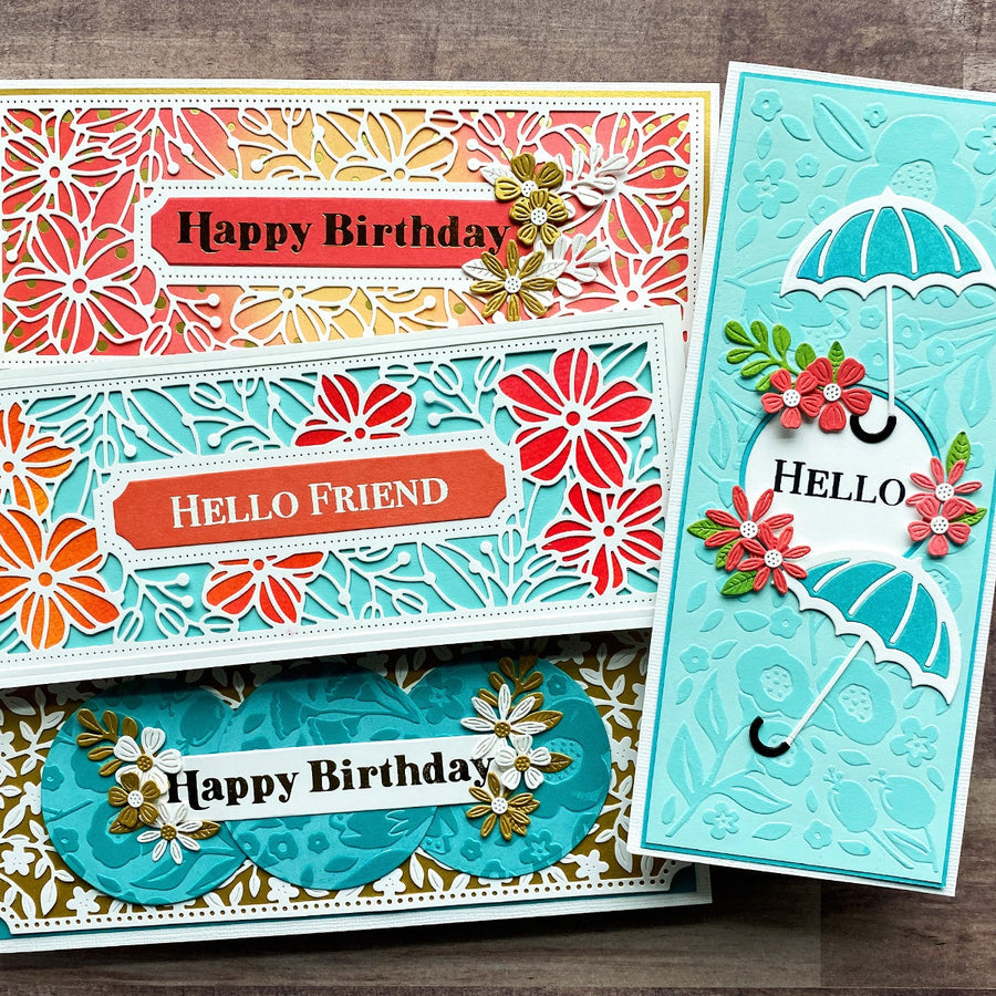 Spellbinders Slimline Collection – Timeless Elegance with Jean