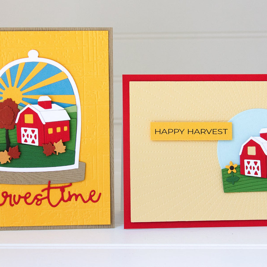 Scenic Snapshots Collection Inspiration | Harvest & Christmas Cards with Jean