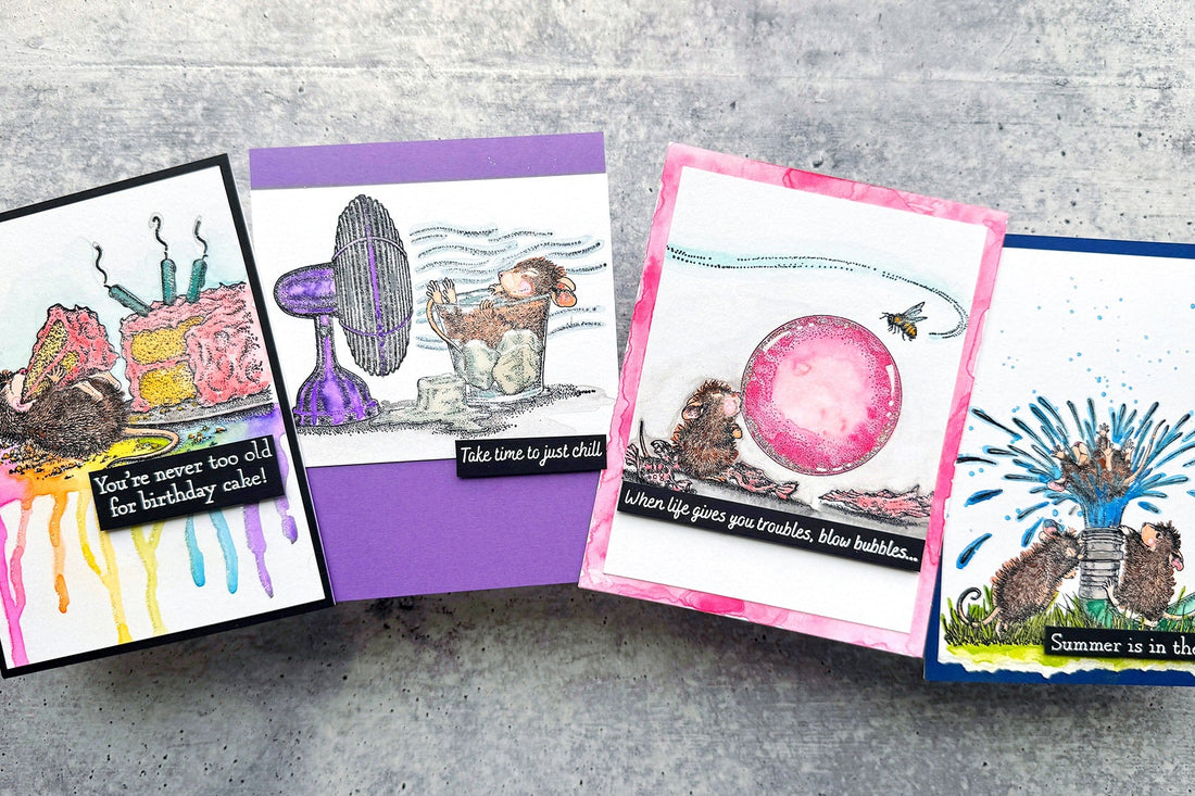 Jazz Up Your One Layer Cards!