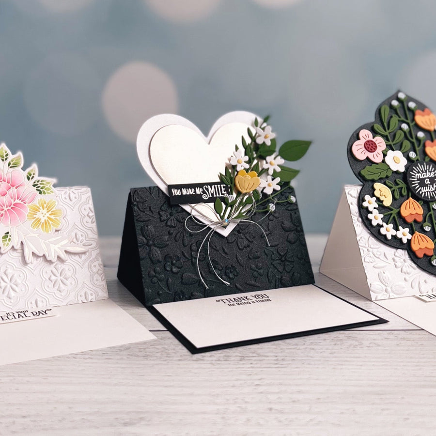 Floral Reflection Collection Easel Cards with Jen Kotas