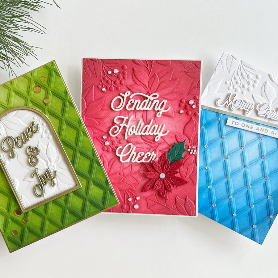 Ink Blending Over Holiday 3D Folders with Jennifer Kotas